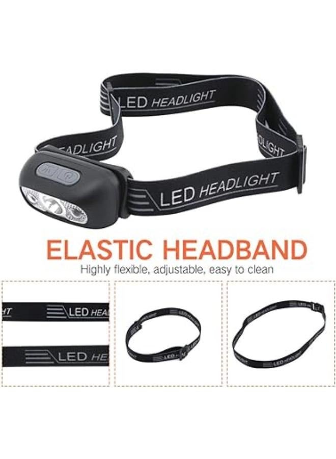 Led XPG2 500 Lumens Rechargeable Sensor LED Headlamp for Running, Cycling, Fishing, Camping, Hiking for Kids with Charging Cable - Image 1
