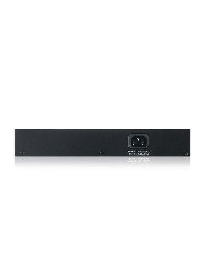 Zyxel 24-Port GbE Smart Hybrid Mode Switch | Standalone or Nebula Cloud | Rackmount | Fanless [GS1915 - 24E] - Image 4