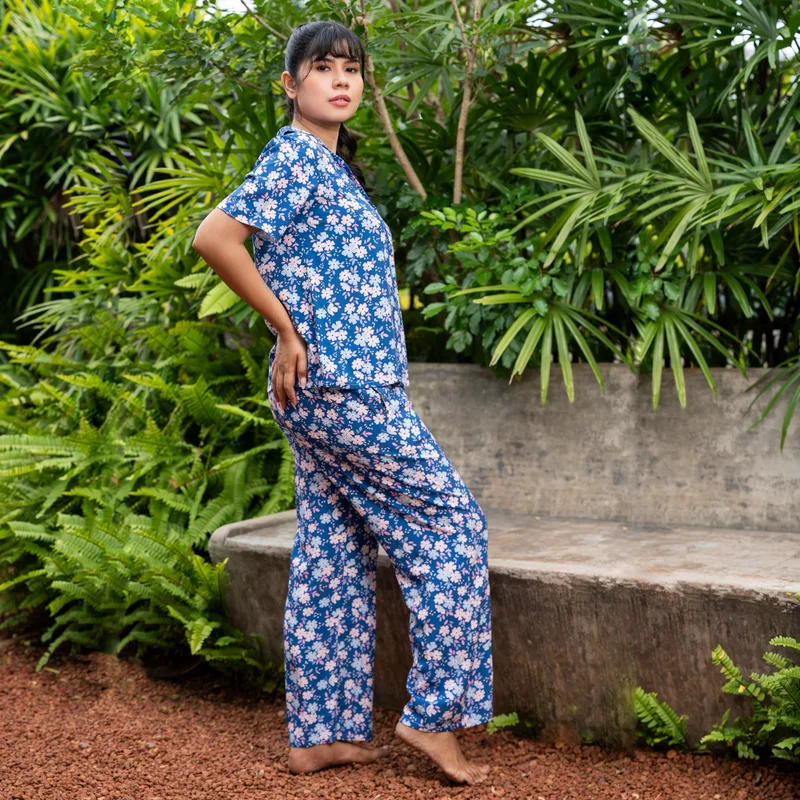 Aadaraya  Aadaraya Pyjama Set Shirt and Trousers for Women | Best Price UAE