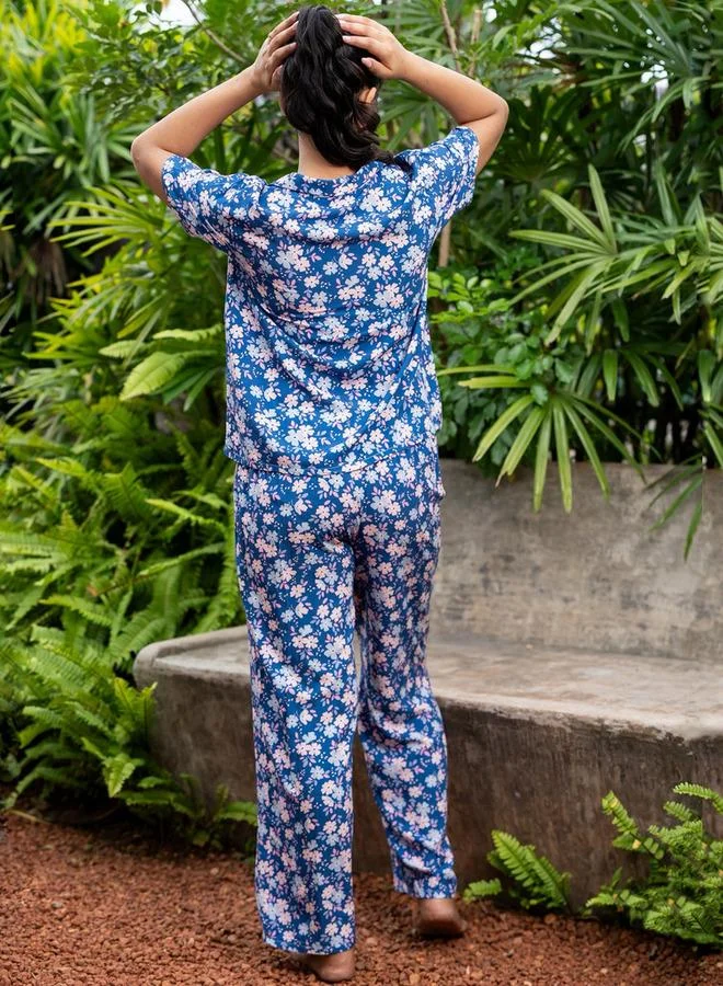 Aadaraya  Aadaraya Pyjama Set Shirt and Trousers for Women | Best Price UAE