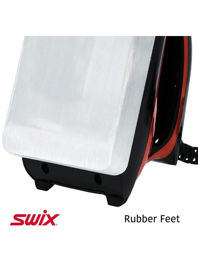 Swix DIGITAL Ski & Snowboard Wax IRON - Red - 18mm Base Plate - Adjustable Temperature for all waxes (T73D110) - Image 5