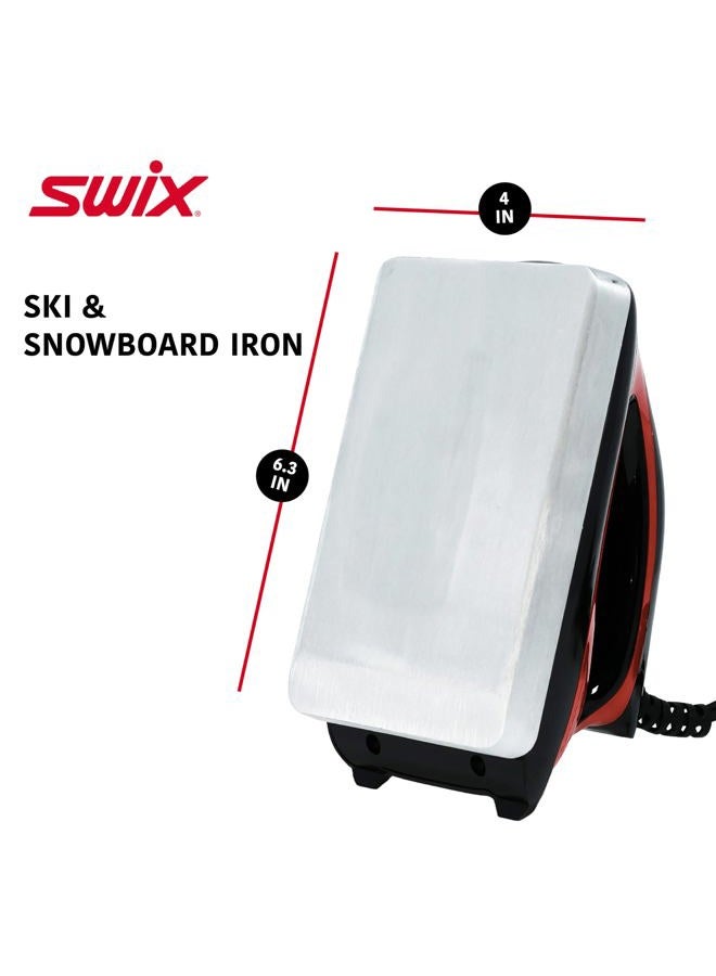 Swix DIGITAL Ski & Snowboard Wax IRON - Red - 18mm Base Plate - Adjustable Temperature for all waxes (T73D110) - Image 3