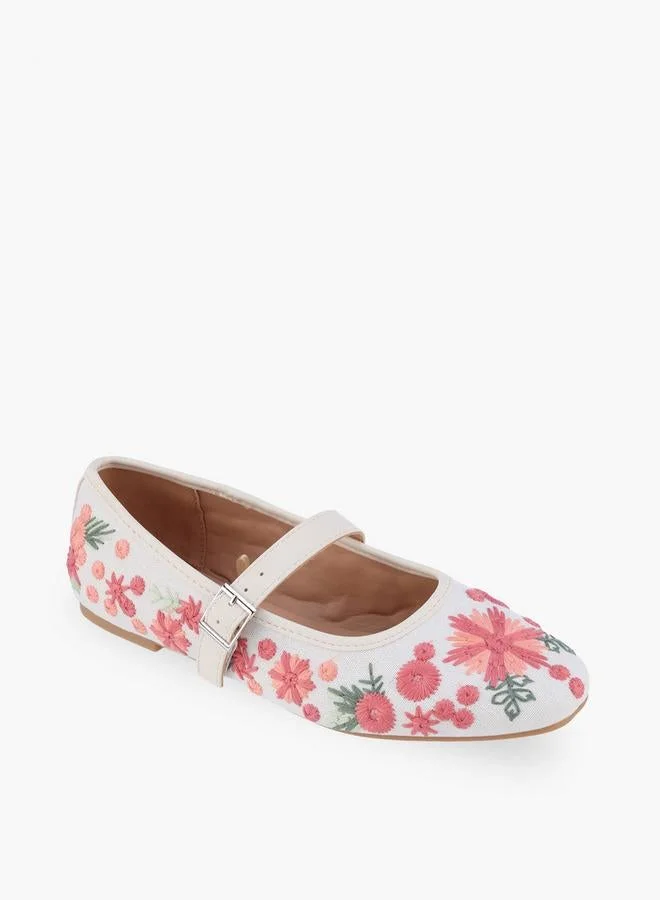 سيليست Women Buckle Closure Mary Jane Shoes