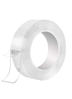KASTWAVE Reusable Nano Double Sided Tape - Strong Adhesive Tape Heavy Duty, No-Trace Removable Transparent Glue Fix Tape, Washable Strong Gel Anti-Slip Tape for Photos Wall Kitchen  - Image 1
