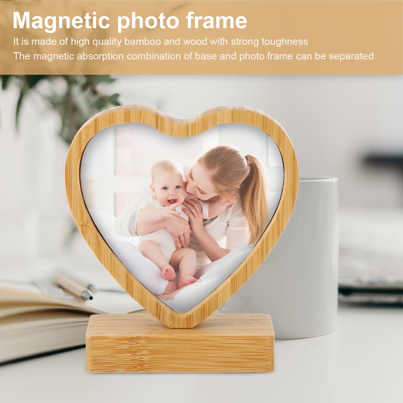 1 Pc Magnetic Photo Frame Photo Holder Practical Desktop Ornament ( ) - Image 5