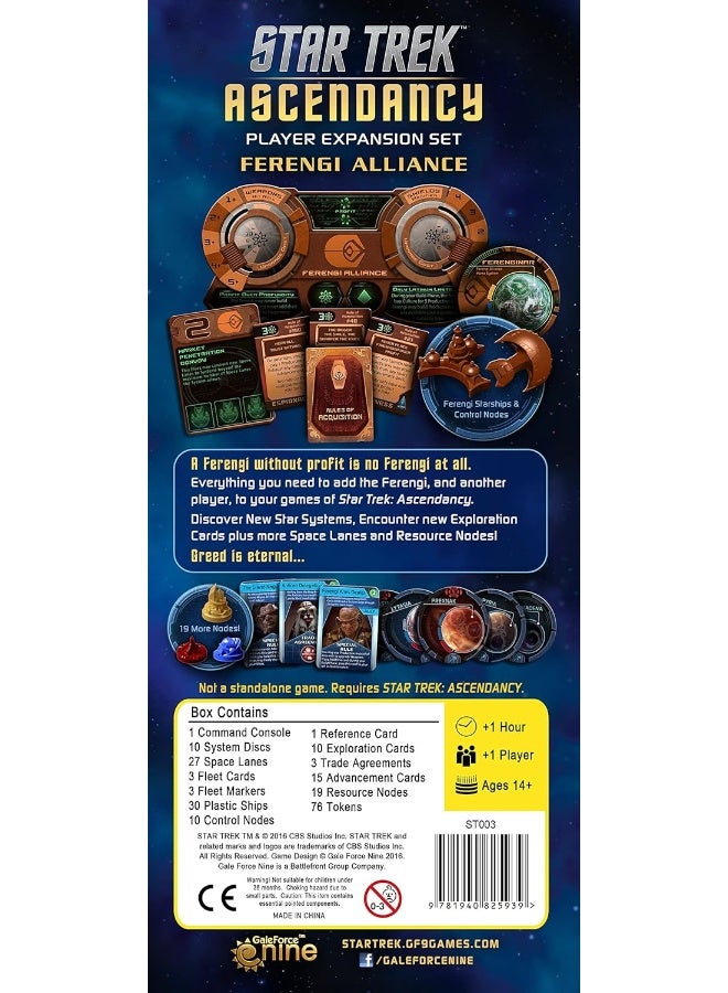 Gale Force Nine Gale Force 9 Star Trek: Ascendancy - Ferengi Alliance - Image 1