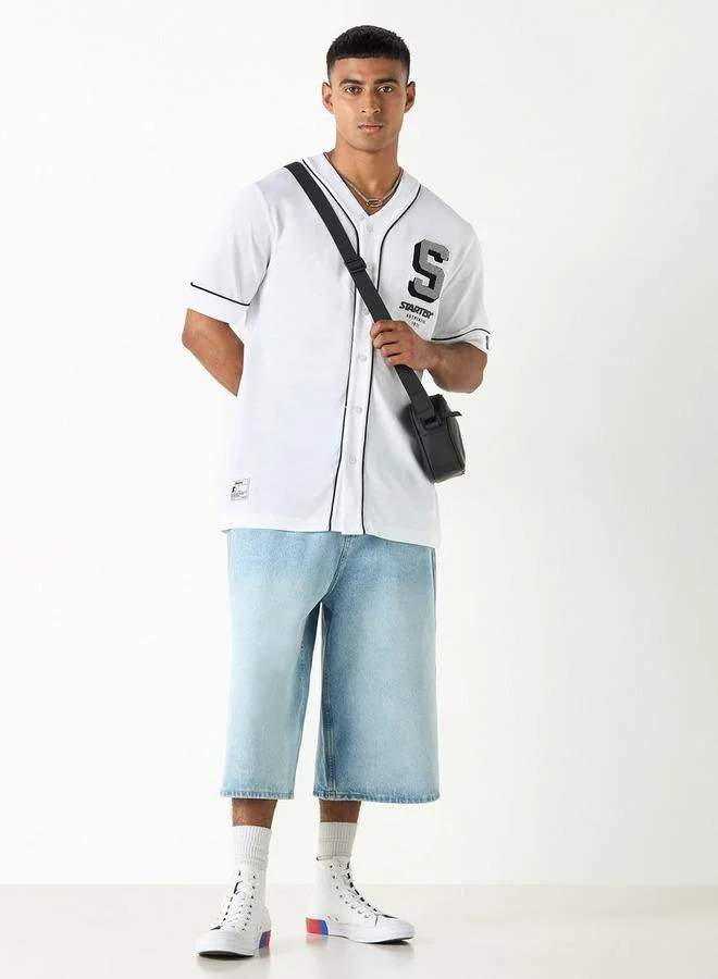 ستارتر شورت سادة بزر إغلاق وجيوب من إيكو أنليمتد