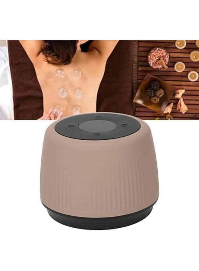 جهاز الحجامة الكهربائي المتنقل 12 مستوى شفط للتحكم في قوة الشفط حسب راحتك 6 كؤوس بأحجام مختلفة تناسب كل مناطق الجسم مساج وعلاج بالحجامة والجواشا لتنشيط الدورة الدموية وتخفيف الآلام - متعدد الالوان - Image 2