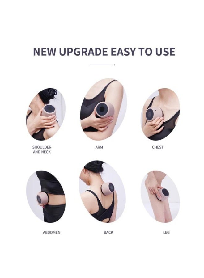 جهاز الحجامة الكهربائي المتنقل 12 مستوى شفط للتحكم في قوة الشفط حسب راحتك 6 كؤوس بأحجام مختلفة تناسب كل مناطق الجسم مساج وعلاج بالحجامة والجواشا لتنشيط الدورة الدموية وتخفيف الآلام - متعدد الالوان - Image 5