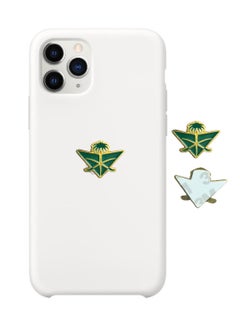 Saudia Metal Sticker for Mobile or An Smooth Suface Shape of Saudi Airline  - Image 1