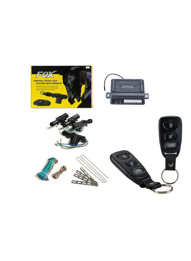 Fox Central Lock Focus offers complete protection for your car with a smart and fast locking system Y72-1 - Image 5