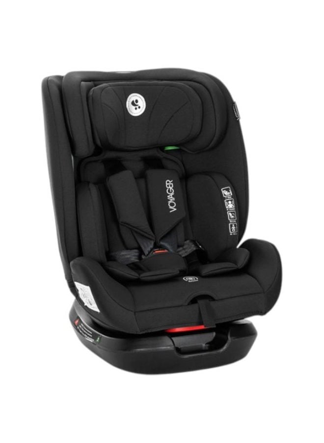 Lorelli Car Seat Voyager Black from Birth up to 12 years forward facing orientation - Image 1