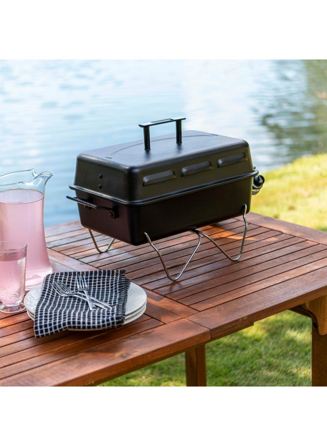 Char-Broil شواية غاز بروبان محمولة من تشار-برويل بموقد واحد من الفولاذ المقاوم للصدأ - 465133010 - Image 1