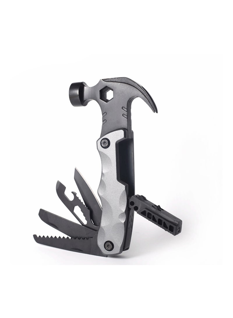 13-in-1 Survival Multi Tool Hammer - Essential Camping Accessories for Men, Dad Gifts, Perfect Stocking Stuffers for Him, Boyfriend, Husband, Grandpa, Women’s Birthday, Valentine’s, and Father’s Day. - Image 1