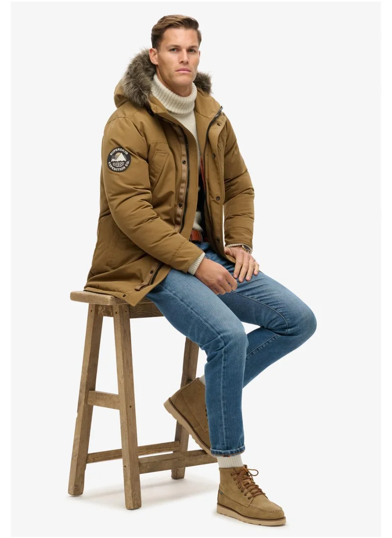 سوبر دراي EVEREST FAUX FUR PARKA JACKET