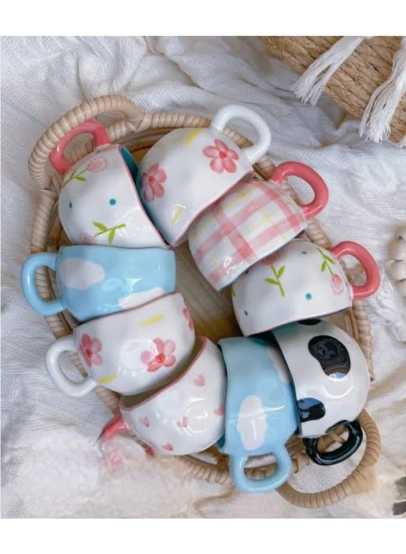 Porcelain Mug Diverse Shapes & Colors with a Stylish Artistic Flai - Image 1