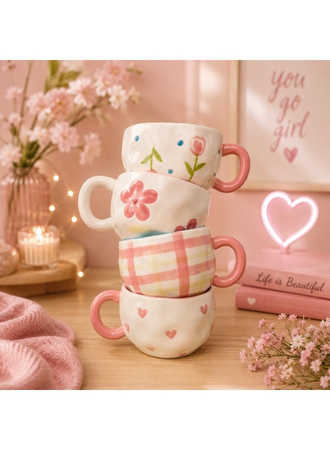 Porcelain Mug Diverse Shapes & Colors with a Stylish Artistic Flai - Image 1
