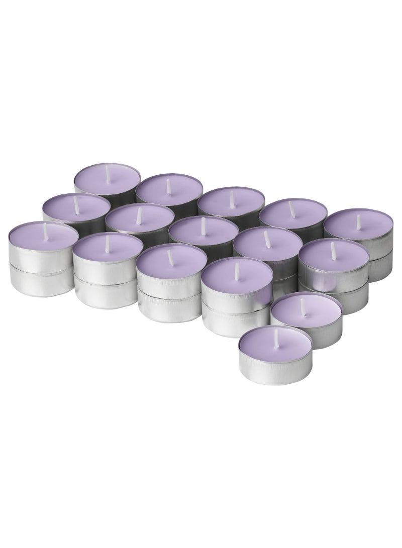 Scented Tealight Sweet Pea/Purple 3.5 Hr/30 Pack - Image 1