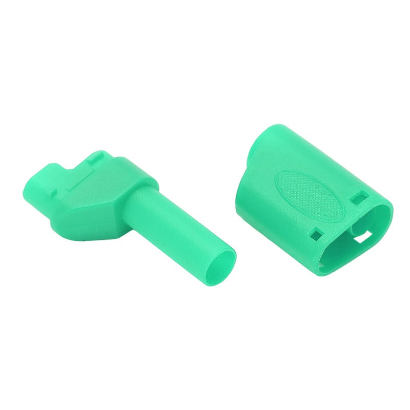 Green Banana Plug Connectors 10pcs 4mm Gold Plated Pure Copper Test Terminals Insulated Safety Housing - Image 4