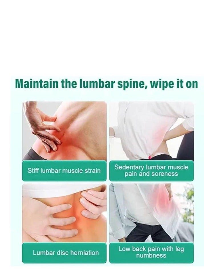 APDMP Lumbar Cold Compress Gel, Cool and Soothing, Relieve Waist Discomfort Relax, Muscle Relaxation, Portable & Easy to Use(3PACK) - Image 3