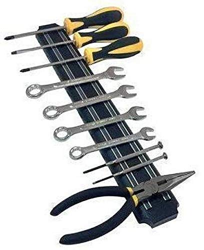 VALAMJI 33 CM Magnetic Knife Storage Strip Bar Rack Holder Patti Organization for Kitchen Home Tool Black 1 Pcs - Image 3