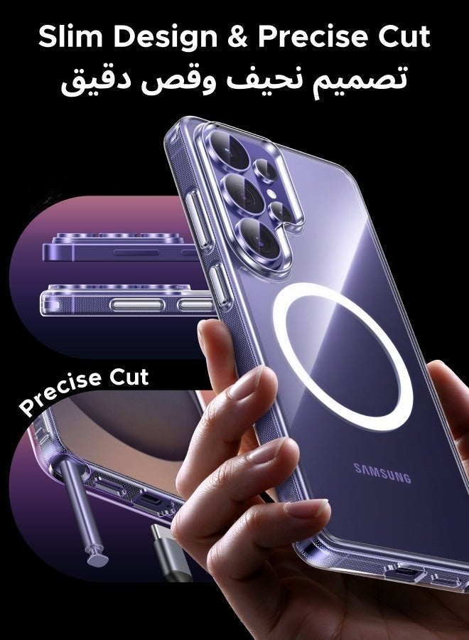 S-TOP Samsung Galaxy S26 Ultra Magnetic Case,[Drop Protection] [Compatible with Round MagSafe Acc] Ultimate Shockproof Protection Cover, Magnetic Case for S26 Ultra with Shockproof Bumper - Image 5