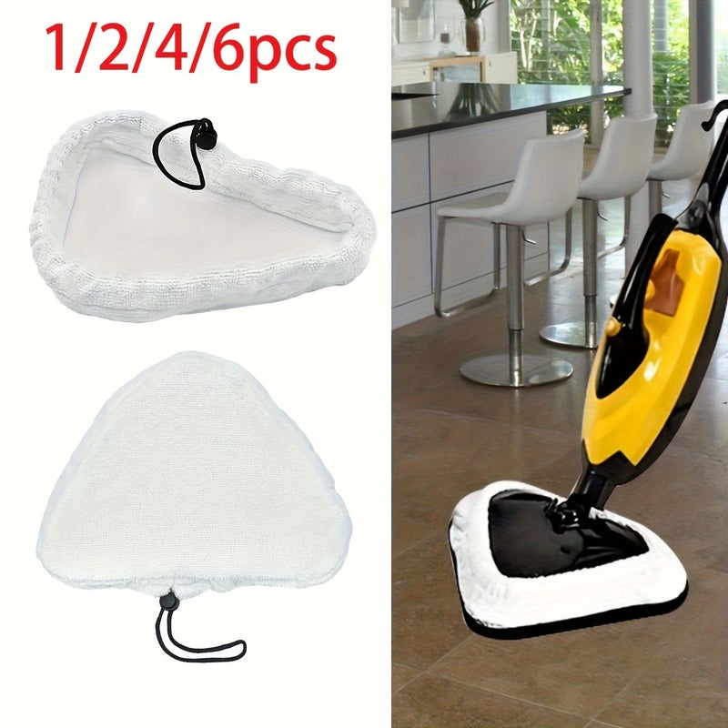 4Pcs Upgraded Reusable Steam Mop Cloth Covers Highly Absorbent No Electricity Needed Compatible With X5 H20 Steam Mops Deep Cleaning Kitchen Bathroom Floors Durable Multi Surface Household Cleaning Accessories - Image 1