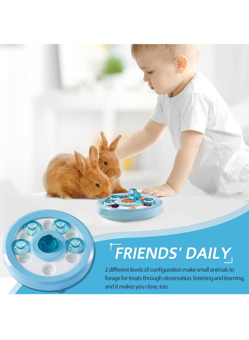 SOLARAE Dog Puzzle Toys Dog Treat Puzzle Dog Puzzle Feeder Interactive Pet Treat Game Rabbit Toys Dog Entertainment Toys Food Puzzle Dispensing Slow Feeder for IQ Training Boredom Relief - Image 3