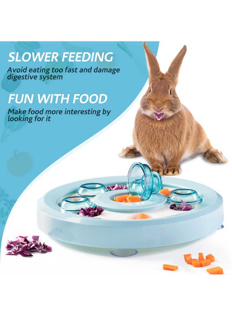 SOLARAE Dog Puzzle Toys Dog Treat Puzzle Dog Puzzle Feeder Interactive Pet Treat Game Rabbit Toys Dog Entertainment Toys Food Puzzle Dispensing Slow Feeder for IQ Training Boredom Relief - Image 2