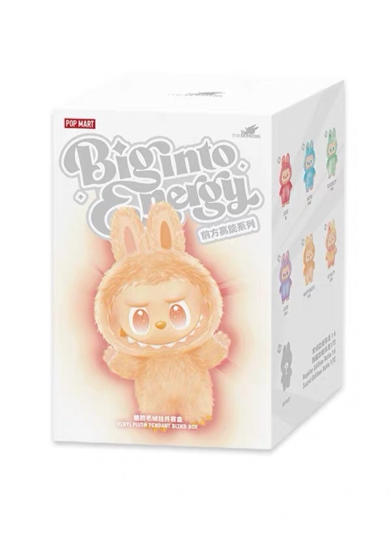 POP MART 100% Authentic Labubu The Monsters Big into Energy Series Vinyl Plush Pendant Single Blind Box Original  - Image 1