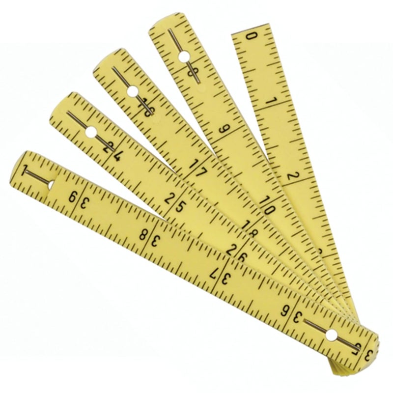 Wiha 61601 MaxiFlex Fiberglass Reinforced Folding Ruler Assorted Colors Yellow - Image 2