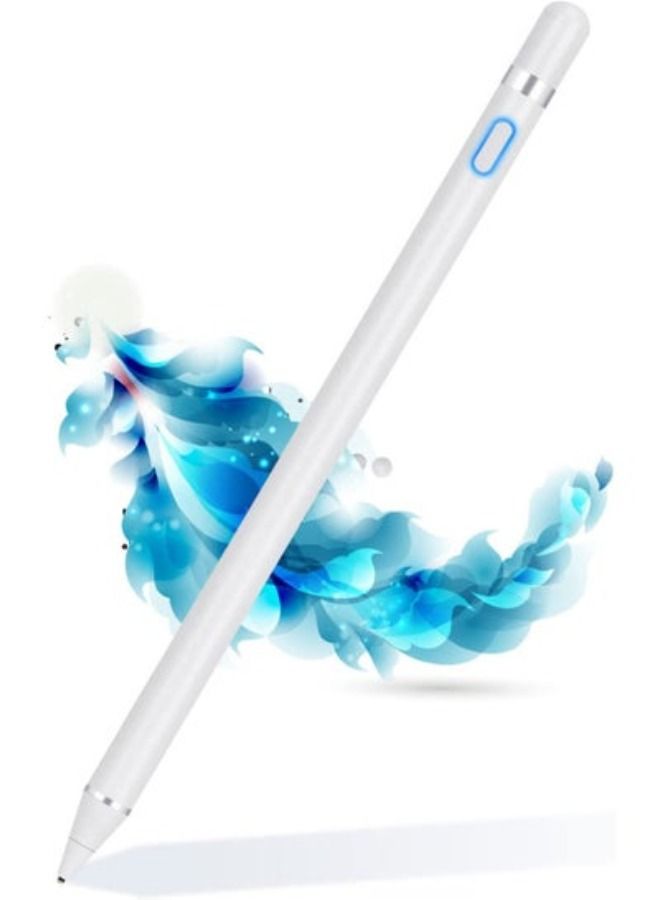 ACLIX Active Stylus Pen For iOS and Android Capacitance Touch Screen White Universal - Image 1