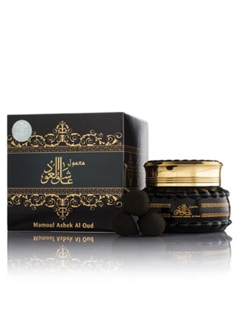 الماس بخور عاشق العود 30 جرام مكعبات ممزوجة بالعود الكمبودي  الفاخر وخشب الصندل والزعفران ومزيج من أعواد الخشب الطبيعي الفاخر - Image 3