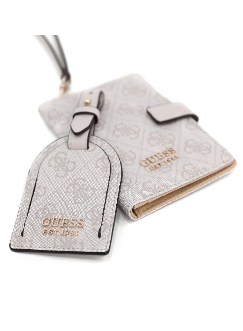 جس طقم محفظة وحقيبة يد وبطاقة سفر نسائية من جيس بتصميم جلدي فاخر - Image 5