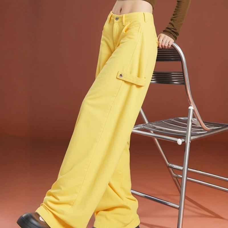 Unisex Casual Daily Denim Jeans - Image 5