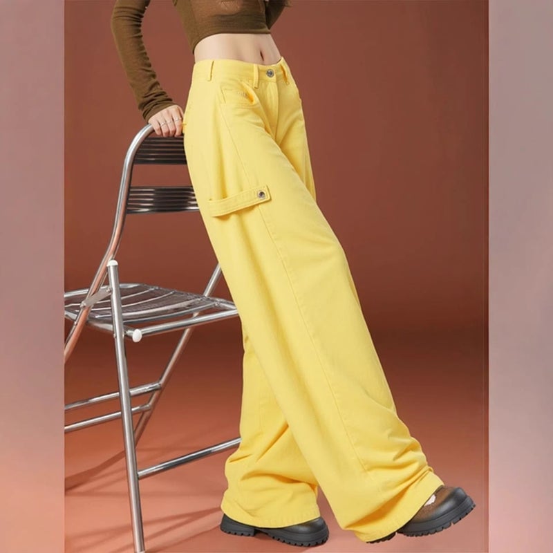 Unisex Casual Daily Denim Jeans - Image 3