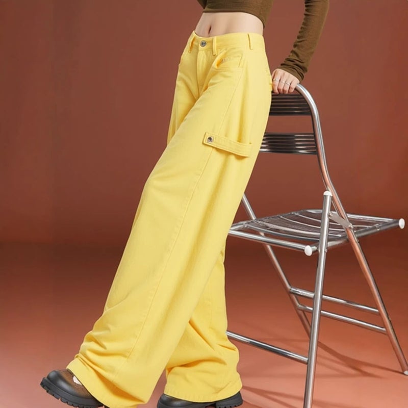 Unisex Casual Daily Denim Jeans - Image 4