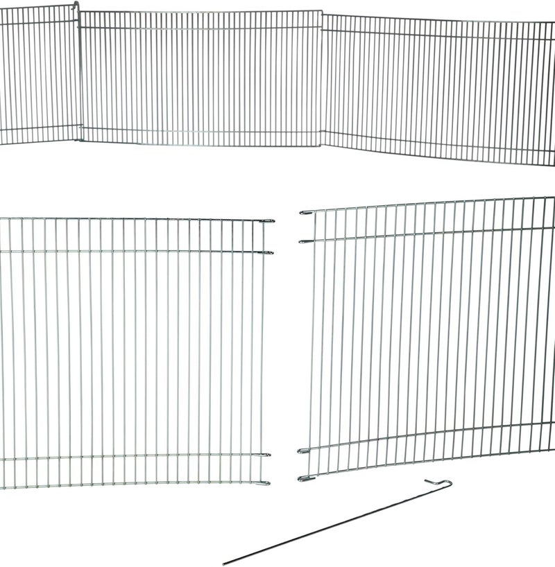 TRIXIE Small Animal Indoor Wire Playpen Portable Hamster Exercise Pen 10 Tall - Image 3