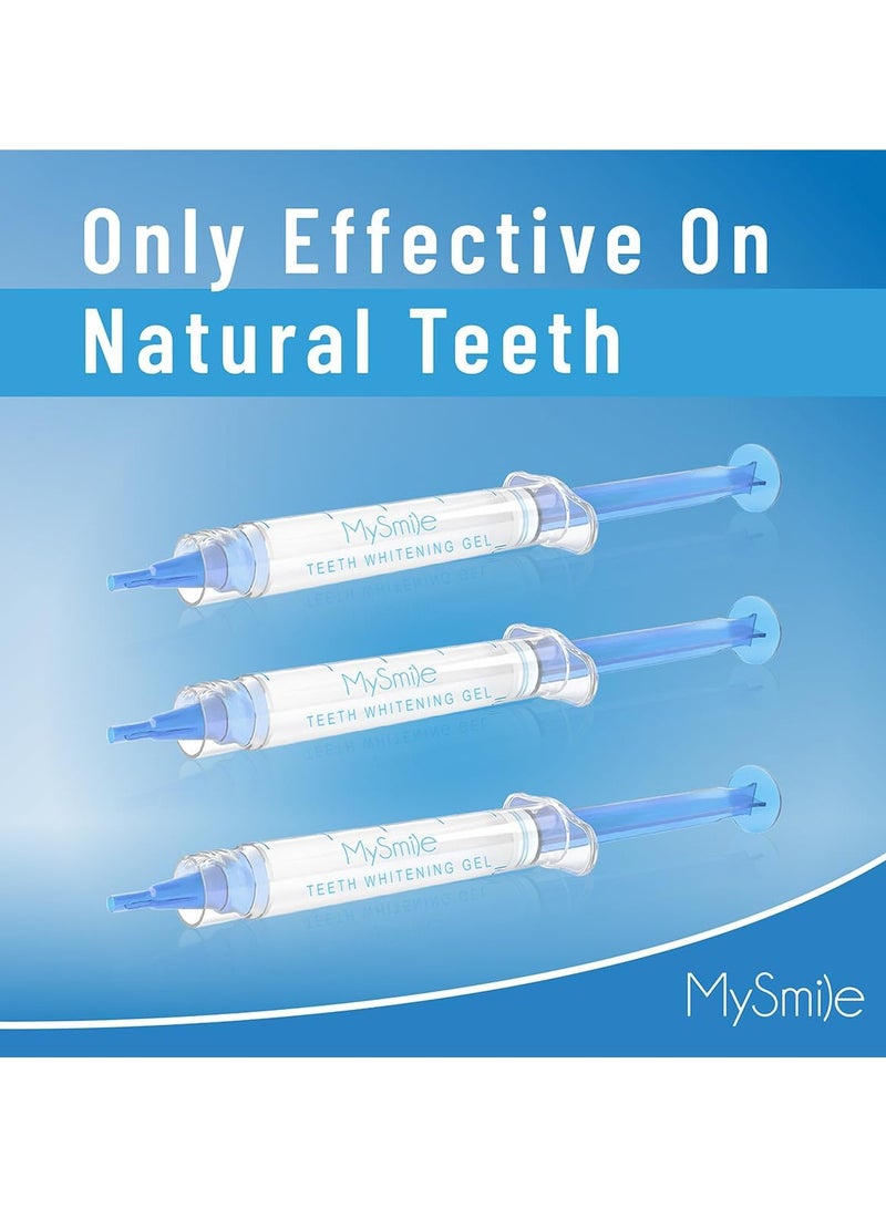 MySmile Teeth Whitening Kit with LED Light, 10 Min Non-Sensitive Fast Teeth Whitener with 3 Carbamide Peroxide Teeth Whitening Gel, Helps to Remove Stains from Coffee, Wines, Soda, Food - Image 2