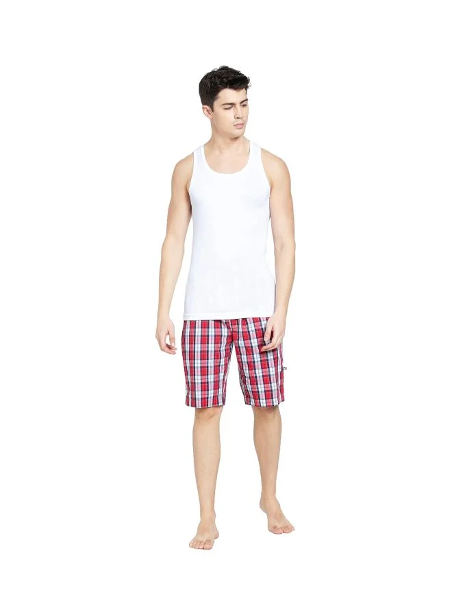 JOCKEY Jockey FP04 Men Super Combed Cotton Rib Round Neck Sleeveless Vest with Extended Length for Easy Tuck