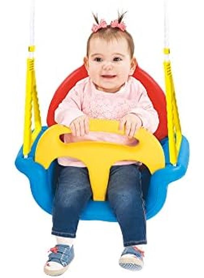 Dolu 3 In 1 Junior Jumbo Swing For Ages 1 Plus Years Old Multicolored - Image 2