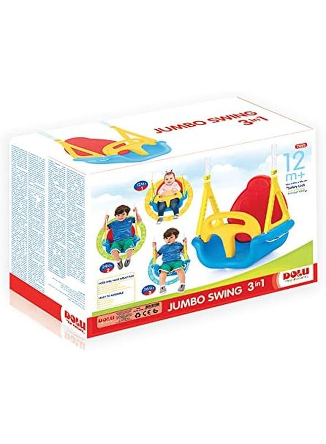 Dolu 3 In 1 Junior Jumbo Swing For Ages 1 Plus Years Old Multicolored - Image 4