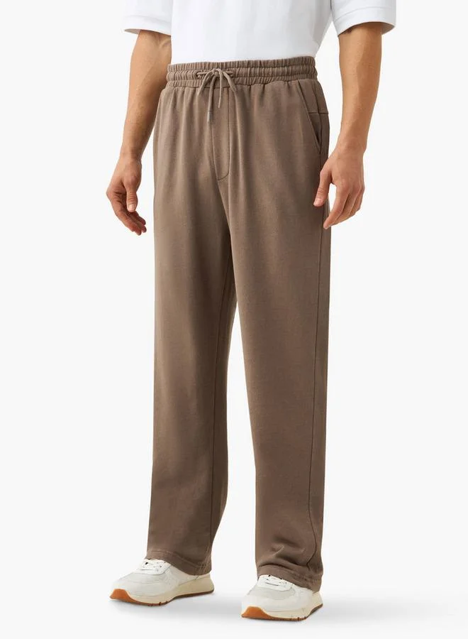 ADOT by Splash Pocket Detail Track Pants with Drawstring Closure