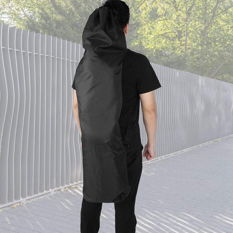 cheekyglo Longboard Bag, 120*30*15CM Waterproof 600D Oxford Cloth Skateboard Bag For Skateboard Carry,Black - Image 1