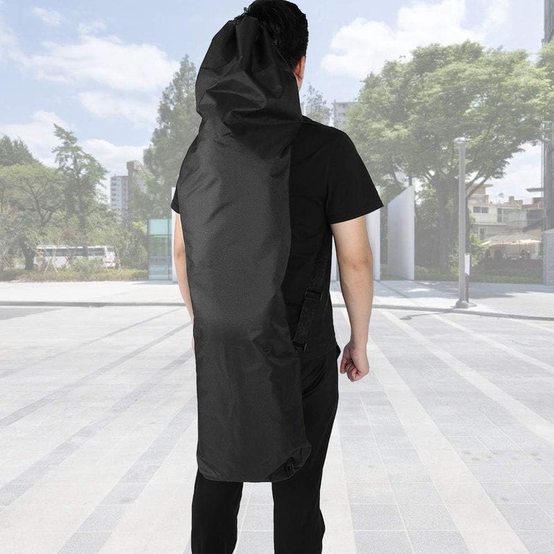 cheekyglo Longboard Bag, 120*30*15CM Waterproof 600D Oxford Cloth Skateboard Bag For Skateboard Carry,Black - Image 2