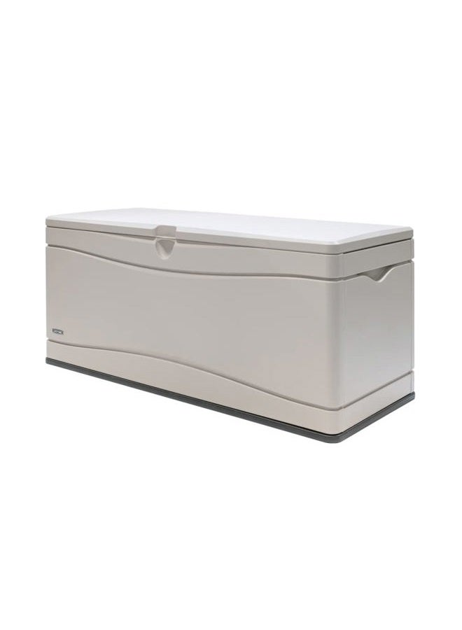 Lifetime 60040 Outdoor Storage Box 492 Liter, Desert Sand, 152.4 x 61 x 67.3 cm - Image 1