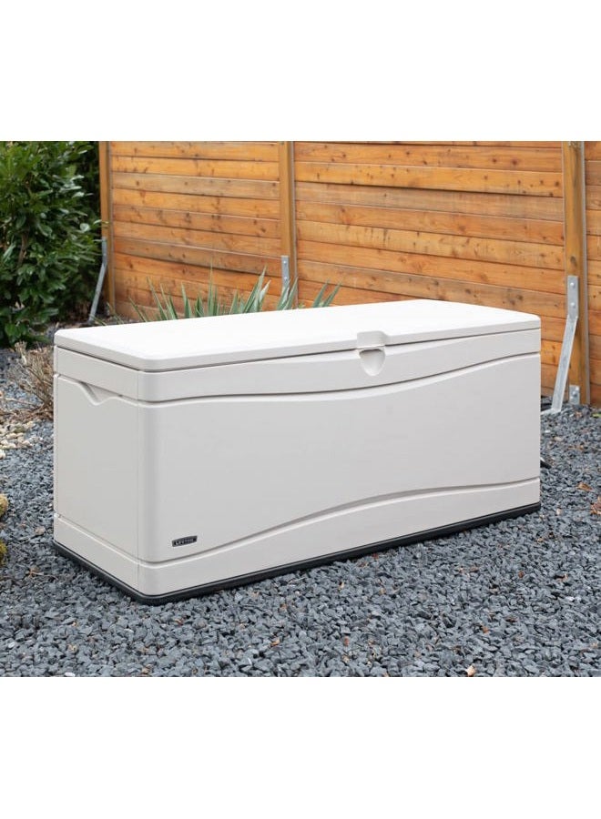 Lifetime 60040 Outdoor Storage Box 492 Liter, Desert Sand, 152.4 x 61 x 67.3 cm - Image 2