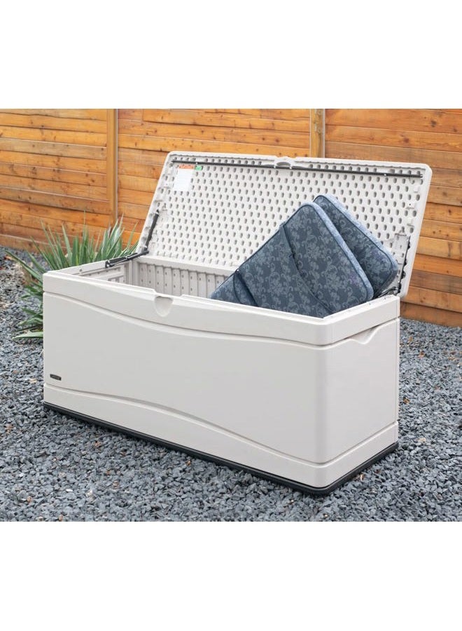 Lifetime 60040 Outdoor Storage Box 492 Liter, Desert Sand, 152.4 x 61 x 67.3 cm - Image 3