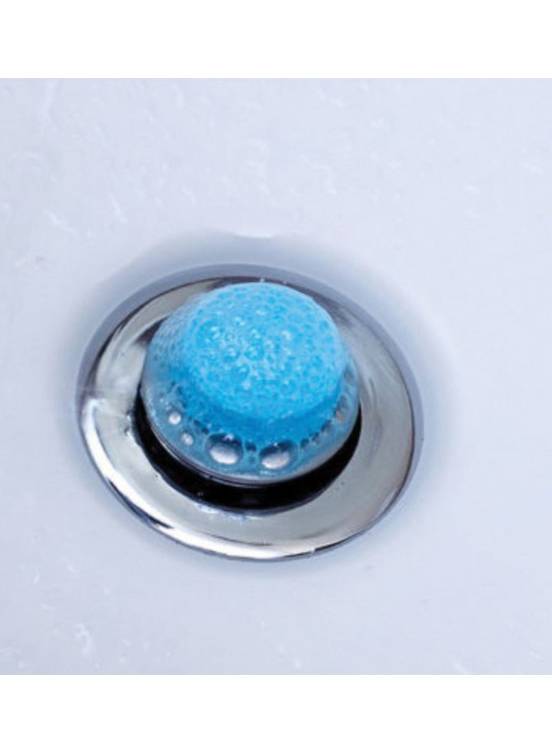 Plink 6-Piece Fresh Lemon Drain Foul Odor Freshener and Cleaner Set Blue - Image 3