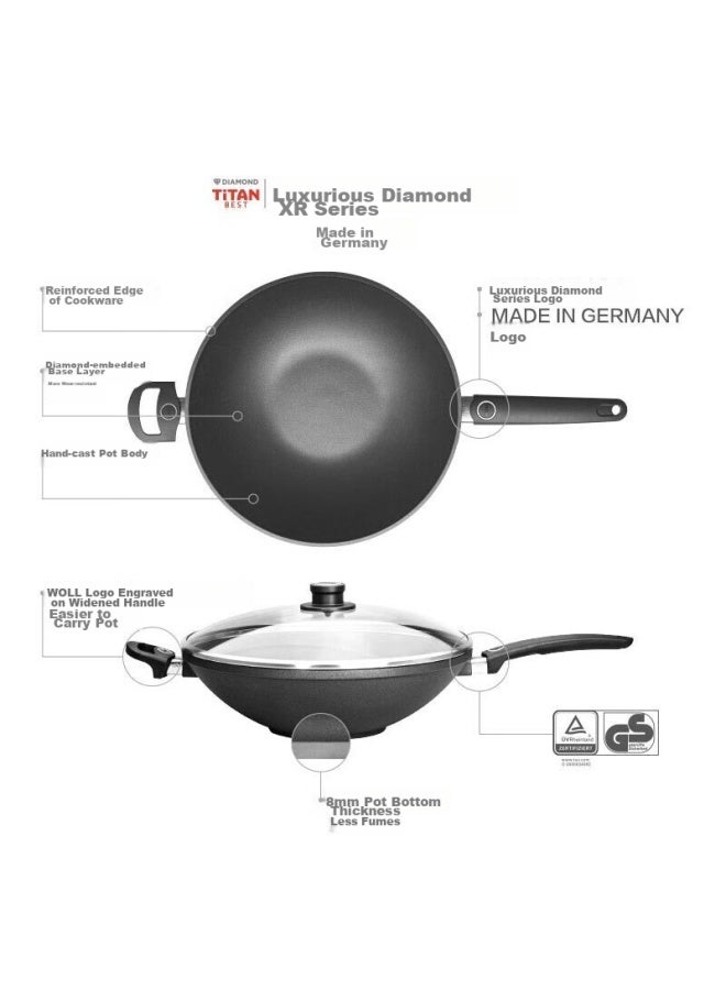 Woll German Non-stick Wok, Premium Diamond Xr Series, 32cm Frying Pan, Household Cooking Pan, Imported Wok - Image 1